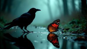 The Crow and the Butterfly